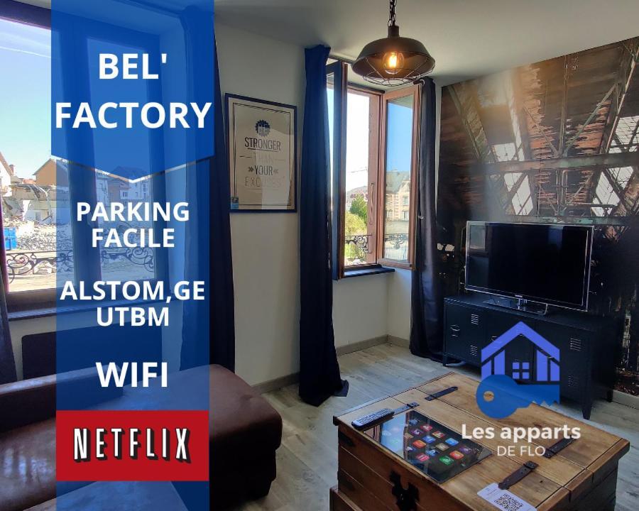 Les Studios De Flo' : The Bel'Factory 38 M² Wifi Belfort Esterno foto